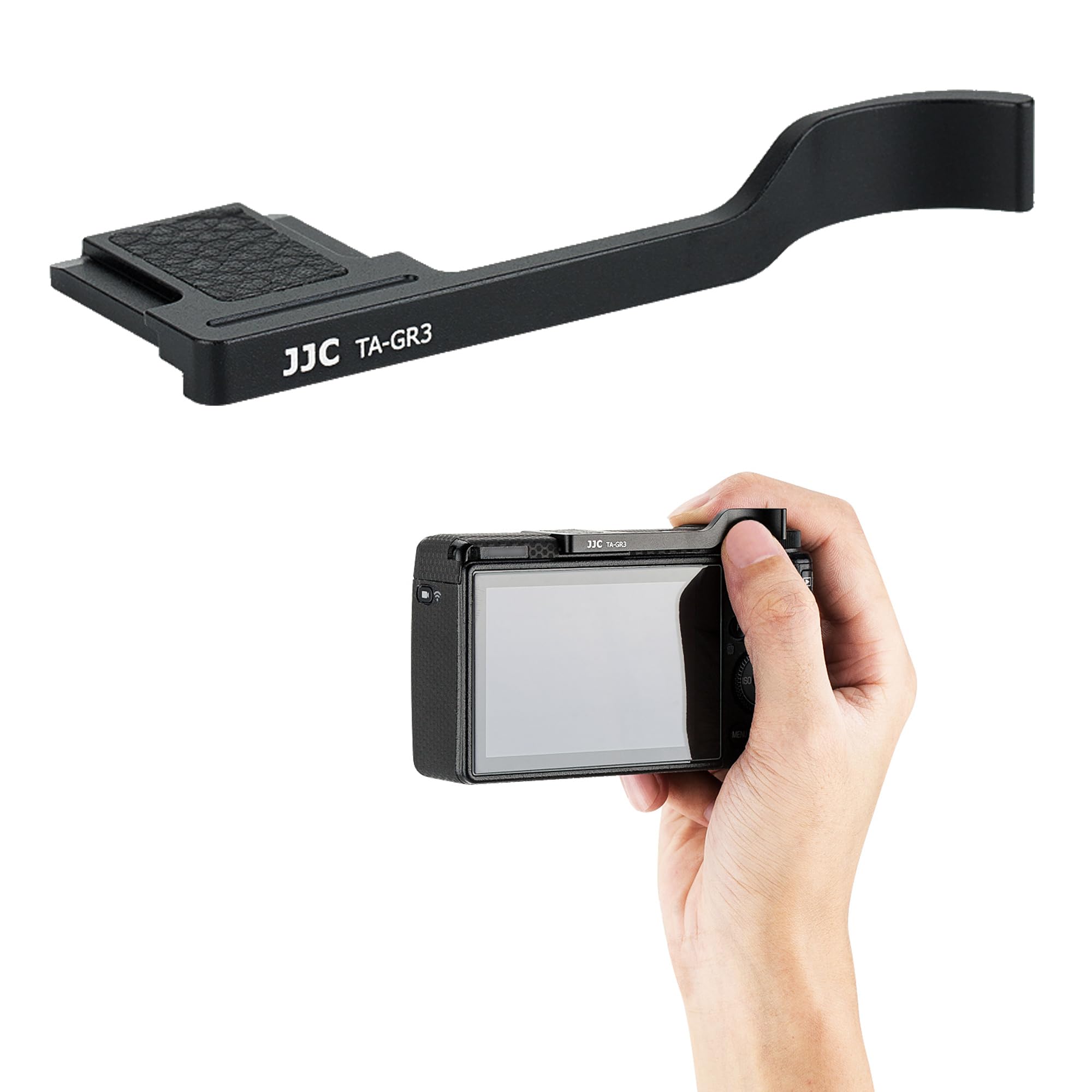 Amazon.com : JJC Deluxe Metal Thumb Up Grip for Ricoh GR IIIx HDF
